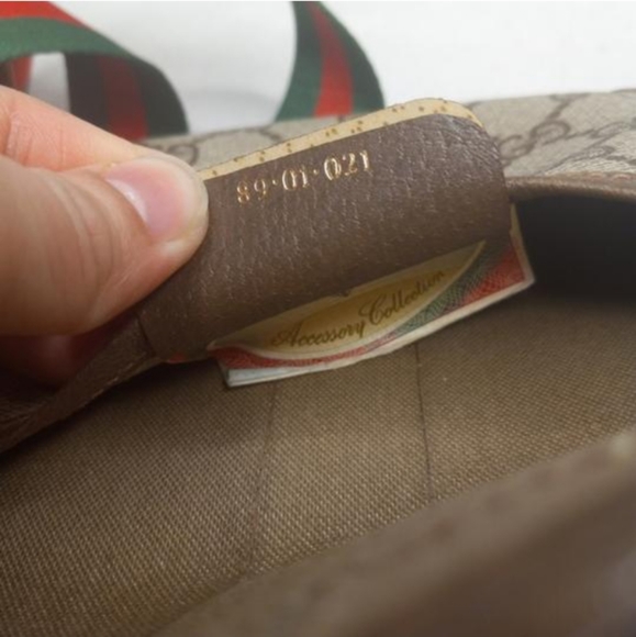 Authentic Vintage Gucci GG Monogram Web Ophidia Neo Clutch Fanny Bum Waist Belt - Picture 12 of 12